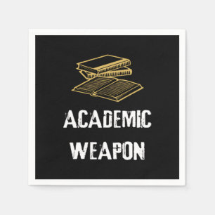 Servilleta De Papel Arma académica - De vuelta a la escuela