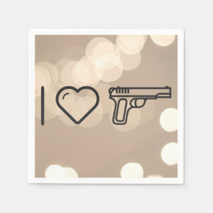 Servilleta De Papel Armas frescos del vintage