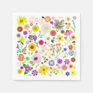 Servilleta De Papel Armonía floral de primavera