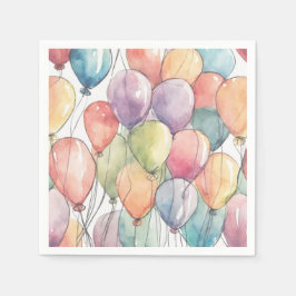 Servilleta De Papel Arriba, Arriba y Ausente Fiesta de Cumpleaños