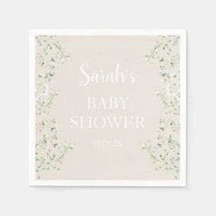 Servilleta De Papel Arriba en las nubes Baby Shower Napkins