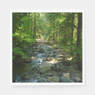 Servilleta De Papel Arroyo Laughingwater en el Parque Nacional Mount R
