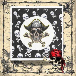 Servilleta De Papel Arrr, preparémonos para un Fiesta pirata