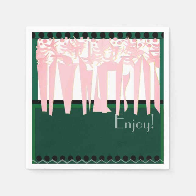 SERVILLETA DE PAPEL ART DECO (Anverso)