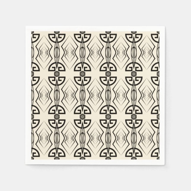 Servilleta De Papel Art Deco (Anverso)