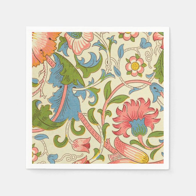 Servilleta De Papel Art nouveau lodden pattern - William Morris (Anverso)