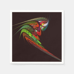 Servilleta De Papel Arte abstracto de Chameleon