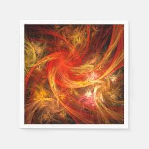 Servilleta De Papel Arte abstracto de Firestorm