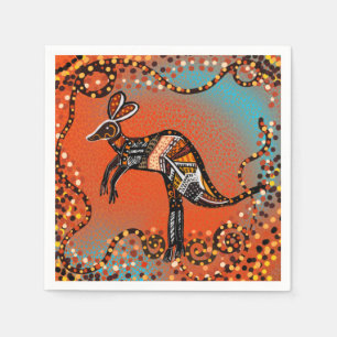 SERVILLETA DE PAPEL ARTE AUSTRALIA