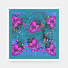 SERVILLETA DE PAPEL ARTE DE LADYBUG