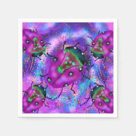 SERVILLETA DE PAPEL ARTE DE LADYBUG