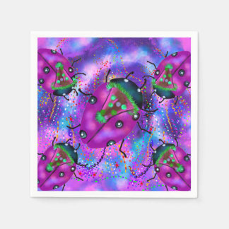 SERVILLETA DE PAPEL ARTE DE LADYBUG