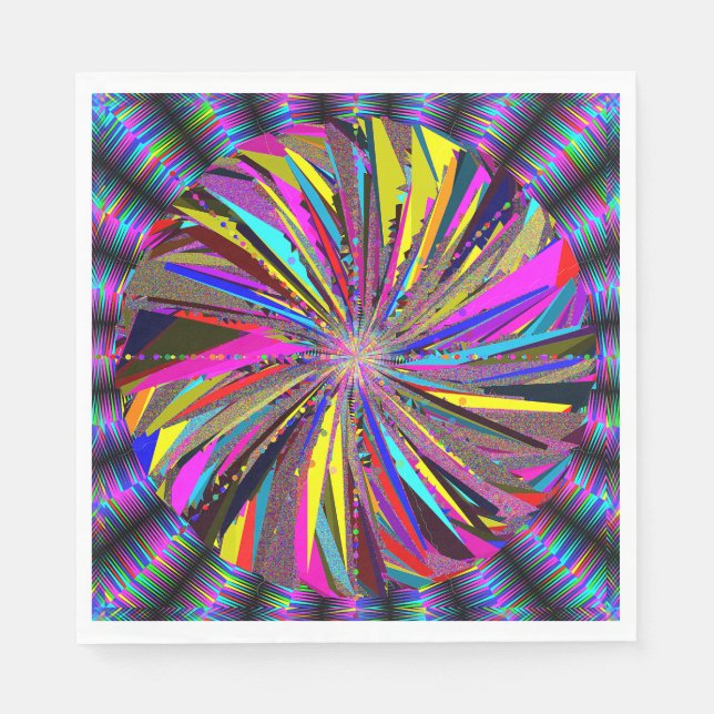 Servilleta De Papel Arte de mandala (Anverso)