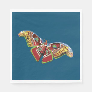 Servilleta De Papel Arte de mariposa