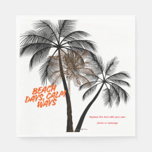 Servilleta De Papel Arte de motivación de palmera – Totalmente persona