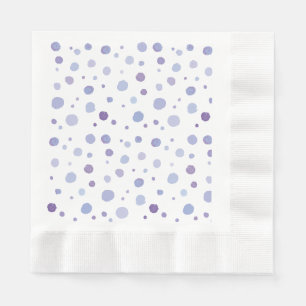 Servilleta De Papel Arte de puntos con pinceladas orgánicas y adorable