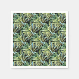 Servilleta De Papel Arte de realismo agave tropical