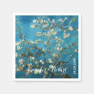 Servilleta De Papel Arte famoso, Almendro en flor. Van Gogh
