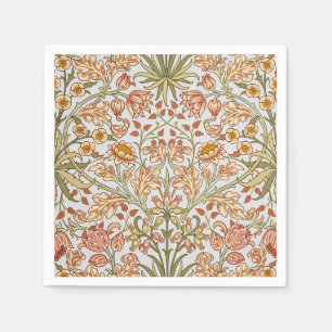 Servilleta De Papel Arte floral botánico de jacinto de William Morris