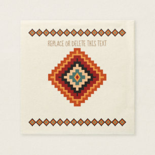 Servilleta De Papel Arte folclórico rumano - Motivos étnicos