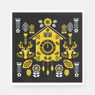 Servilleta De Papel Arte popular alemán Bauernmalerei