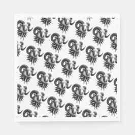 Servilleta De Papel artes oscuras servilletas gótica de cabra por miss