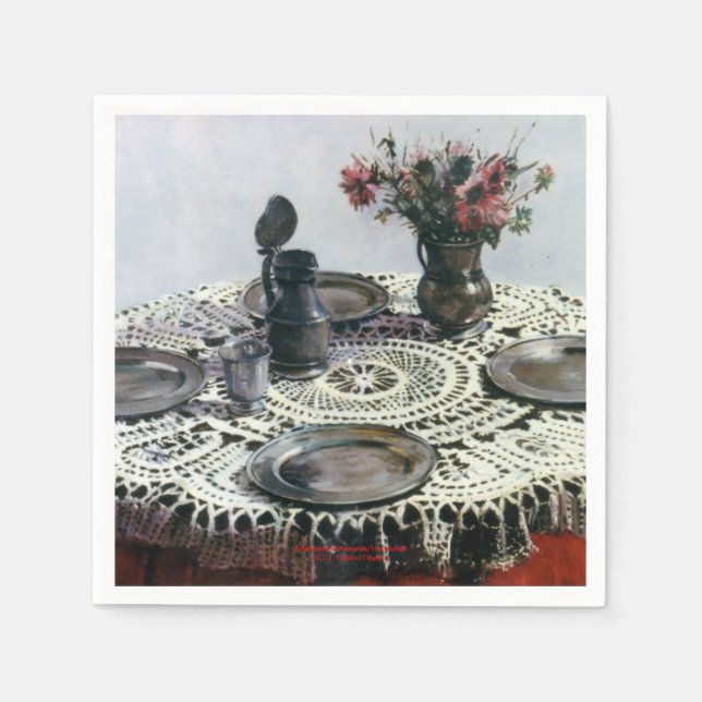 Servilleta De Papel Artesanía/Artesanía/Handcraft (Anverso)