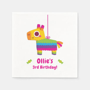 Servilleta De Papel Artículos para Cumpleaños de Niños Piñata Linda
