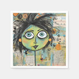 Servilleta De Papel ArtLady 15 Encantadora y angustiada