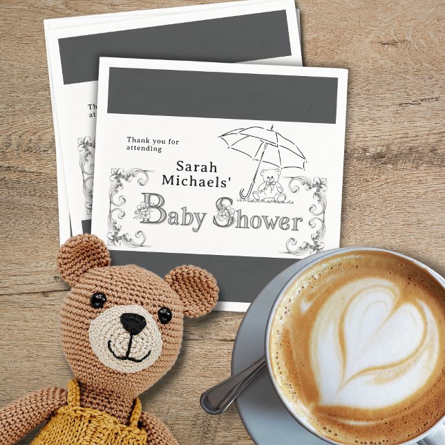 Servilleta De Papel Artsy Baby Shower (Subido por el creador)