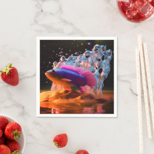 Servilleta De Papel Artsy Fish