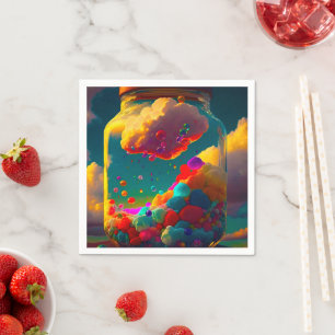 Servilleta De Papel Artsy Jar