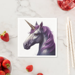 Servilleta De Papel Artsy Unicorn