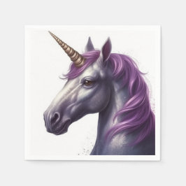 Servilleta De Papel Artsy Unicorn