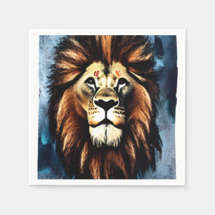 Servilleta De Papel Artsy Wild African Lion