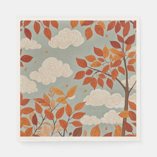 Servilleta De Papel Ascenso otoño (Anverso)