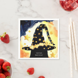 Servilleta De Papel Asistente para diversiones de Boho simple Cumpleañ