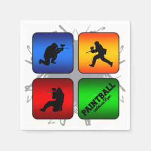 Servilleta De Papel Asombroso estilo urbano de Paintball