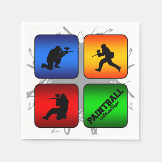 Servilleta De Papel Asombroso estilo urbano de Paintball