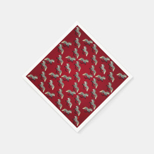 Servilleta De Papel Astrid en rojo