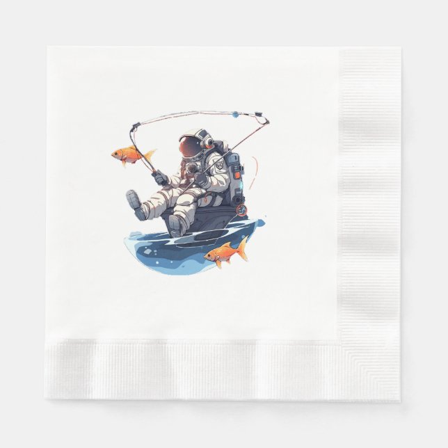 Servilleta De Papel astronauta (Anverso)