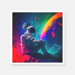 Servilleta De Papel Astronauta de Ai