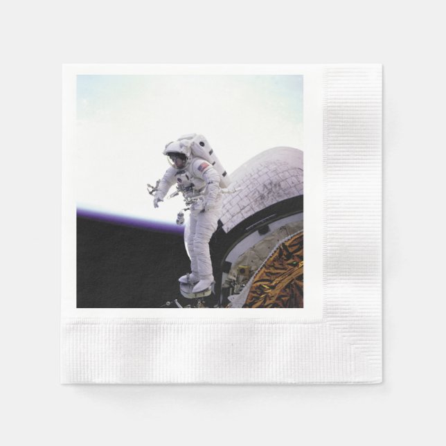Servilleta De Papel Astronauta de Estados Unidos (Anverso)