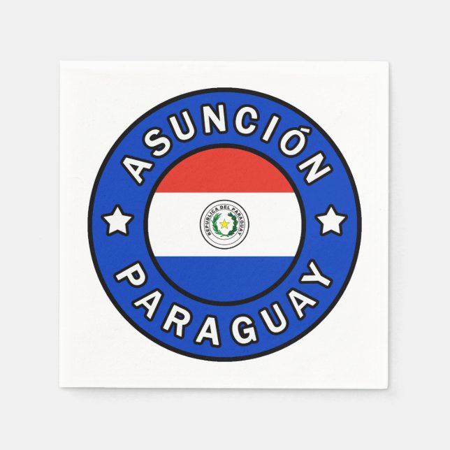 Servilleta De Papel Asunción Paraguay (Anverso)