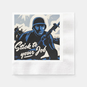 Servilleta De Papel Ataque a cabeza de playa en campo de batalla por g