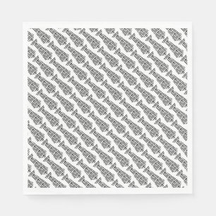 Servilleta De Papel atar cuello papá oficina moda trabajo divertido