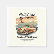 Atardecer de desierto clásico de coches de retiro 