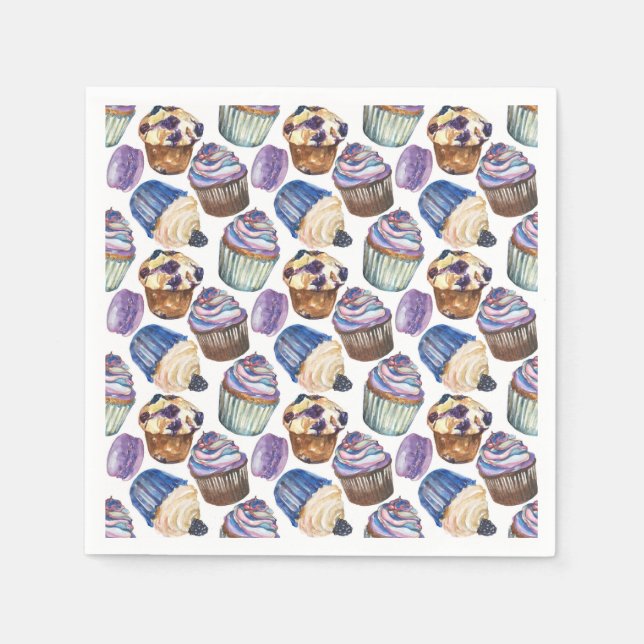 Servilleta De Papel Atracciones acuáticas (Anverso)