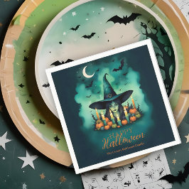 Servilleta De Papel Attractive & Mystical Halloween Witch Conjures