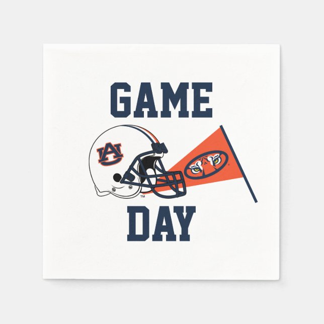 Servilleta De Papel Auburn University Game Day (Anverso)